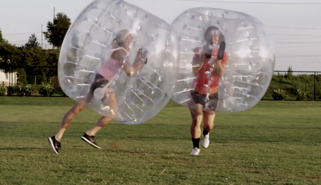 Birthday Party Bubble Soccer 