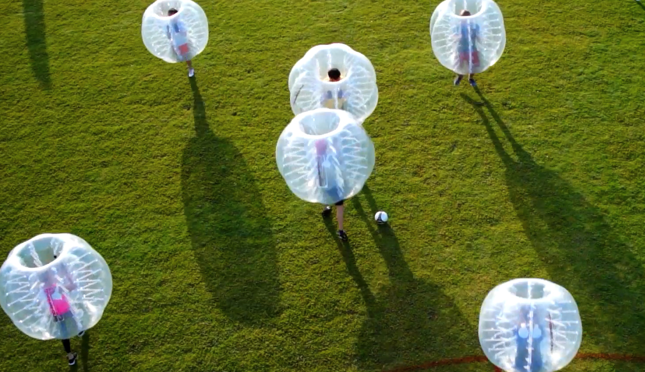 Church Group Bubble Soccer 