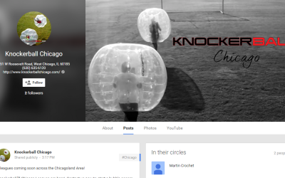 Knockerball™ Chicago now on Google+